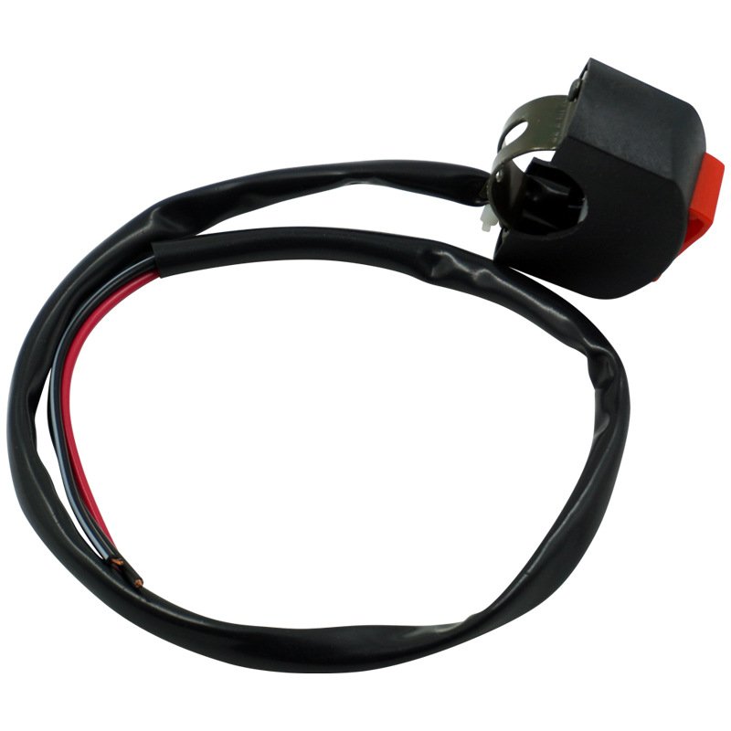 22MM Universal Plastic Motorcycle Ignition Switch Handlebar ON-OFF-ON Headlights Switch Button