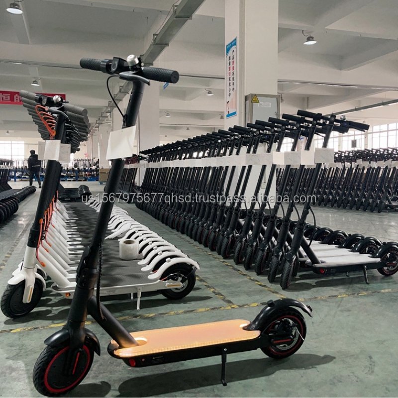 Fast Self-Balancing 2 Wheel Folding Electric Scooters For Elderly / 350w Powerful Foldable Portable Electric Scooter for Adult