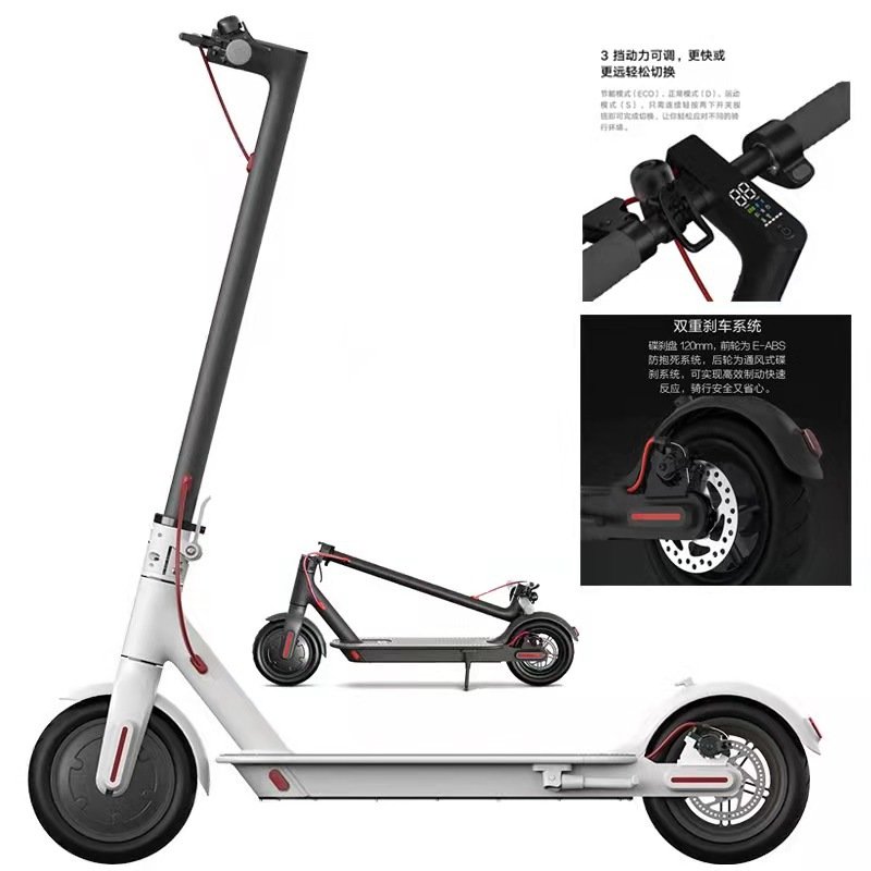 EU USA Stock 100Km Long Range 1000W powerful Dual Drive Electric scooters electr 10inch Tires Folding eScooter For Adult Raycool