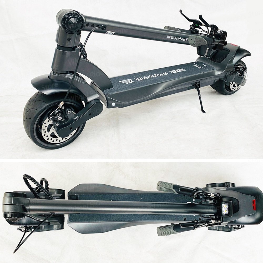 Mercane WideWheel Pro 48V 15Ah Electric Scooter Skateboard 1000W Two Wheel Kickscooter Dual Motor Disc Brake Smart