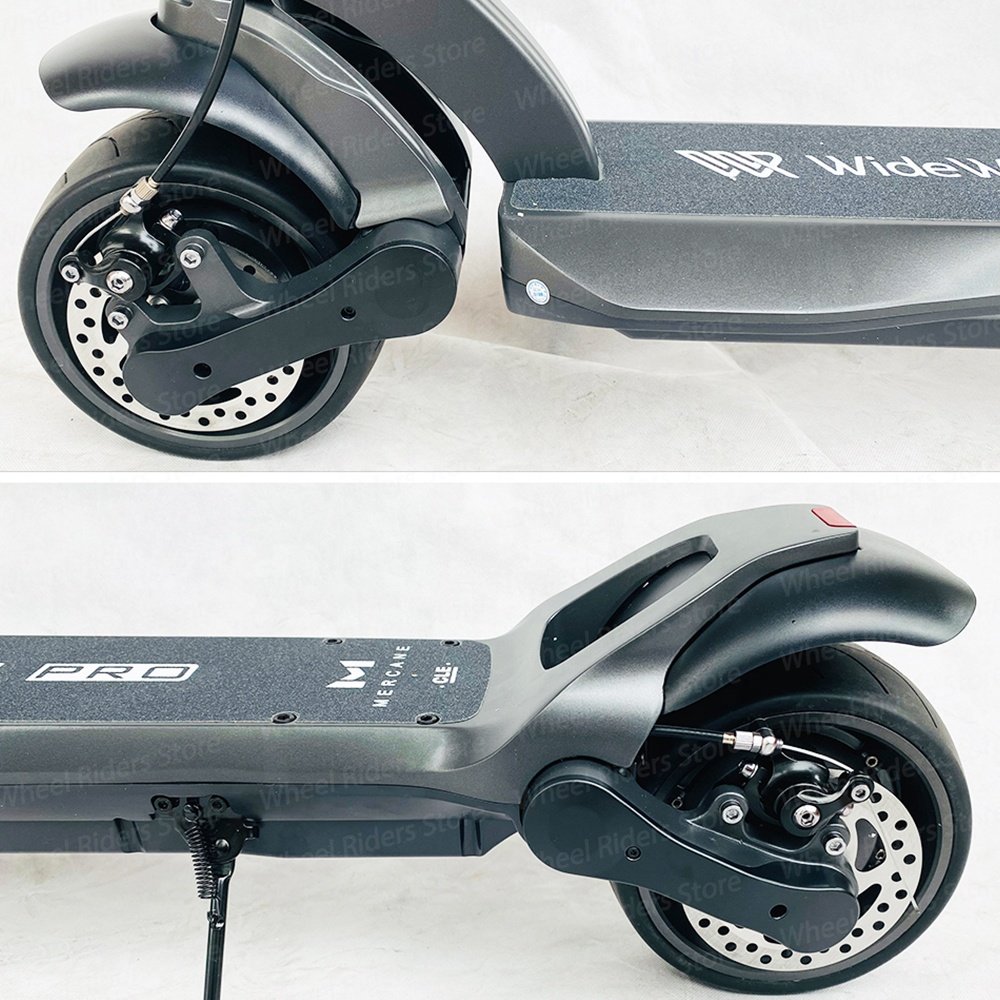 Mercane WideWheel Pro 48V 15Ah Electric Scooter Skateboard 1000W Two Wheel Kickscooter Dual Motor Disc Brake Smart