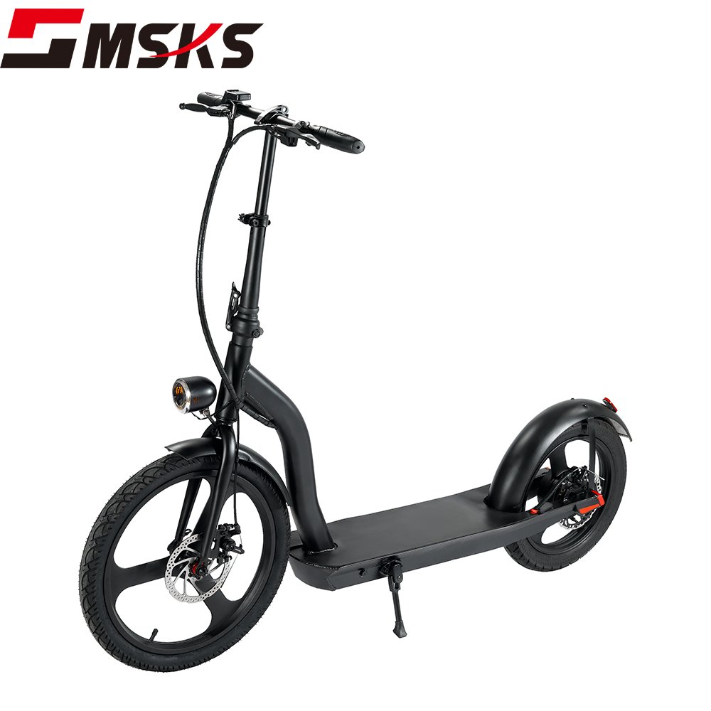 UKCA Certificate 20 Inch Big Wheel Folding Electric Scooters 350W Motor Bike Adult E Scooter for Adventure