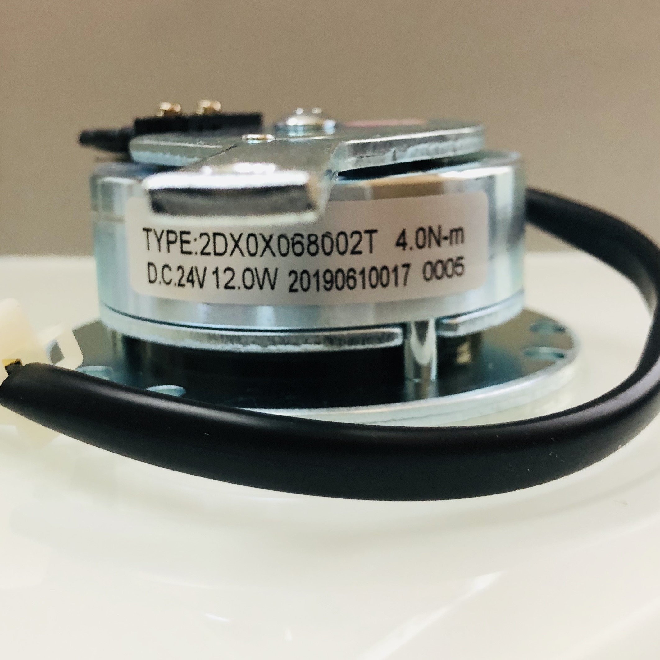 BR47 electric brake DC24V 12W 4Nm 6holes 2DX0X068002T COMFORT LY-EW401 for electric mobility scooter parts handicapped scooter