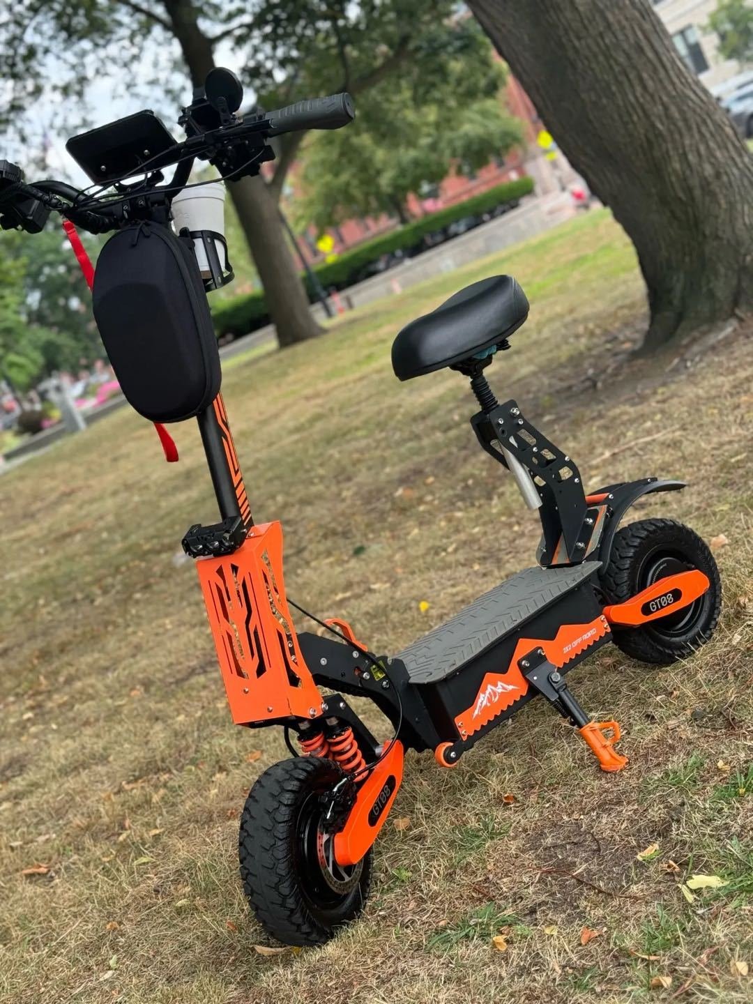 US/EU warehouse GT08 5600w cross country electric scooter 2 wheels 11 inch off road tire adult OEM/ODM escooter manufacturer