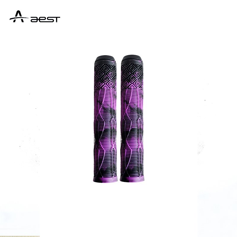 Mix color TPR soft Pro Stunt Scooter Grips Trick Scooter Grips Handlebar Grips