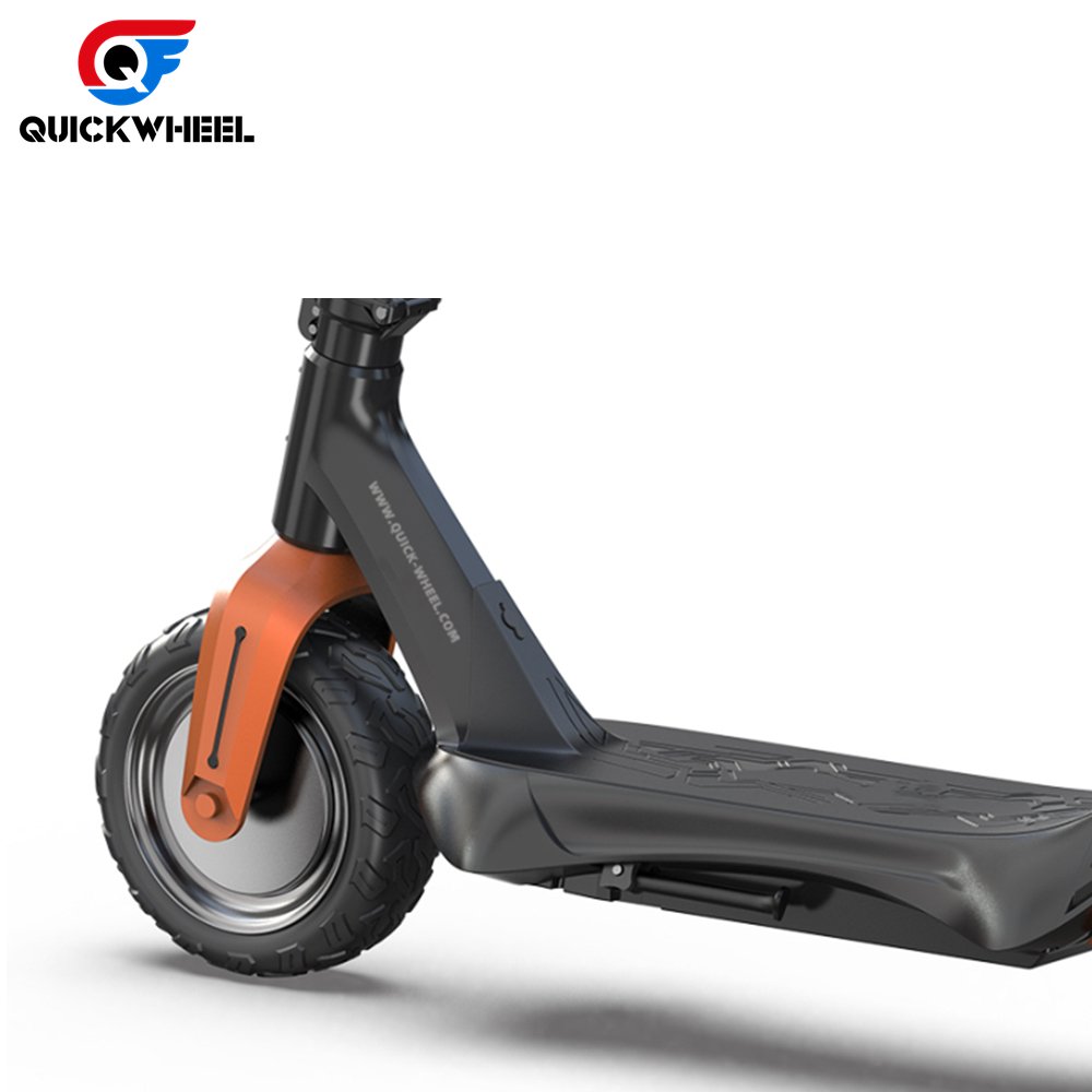 Quickwheel Eu Warehouse Electric Bike Scooter 500W Two Wide Wheel E Scooter 48V 10.4Ah Duel Motor Electric Scooter Distributors