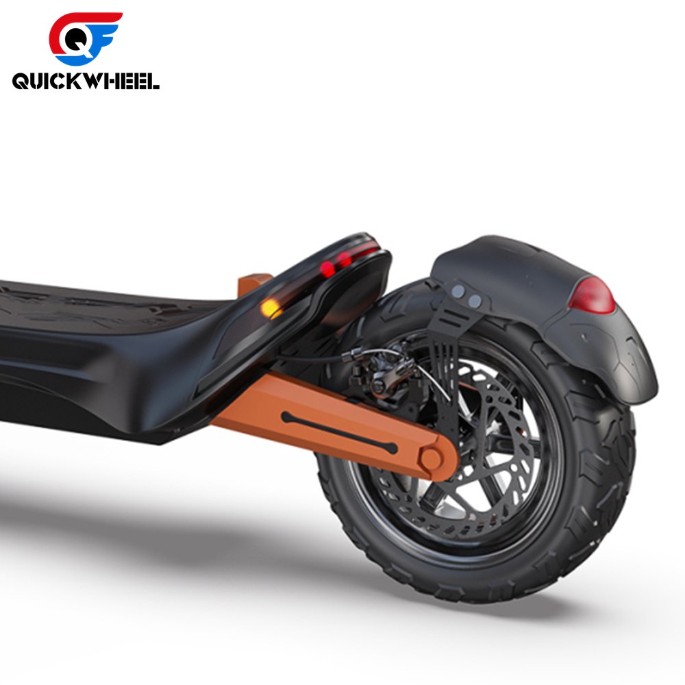 Quickwheel Eu Warehouse Electric Bike Scooter 500W Two Wide Wheel E Scooter 48V 10.4Ah Duel Motor Electric Scooter Distributors