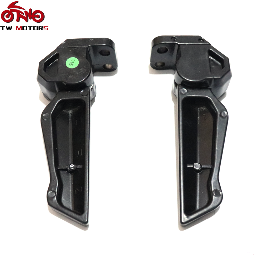 Hot Selling Hongtu Pedal Black Motorcycle Foot Pegs Electric Scooter Footrests
