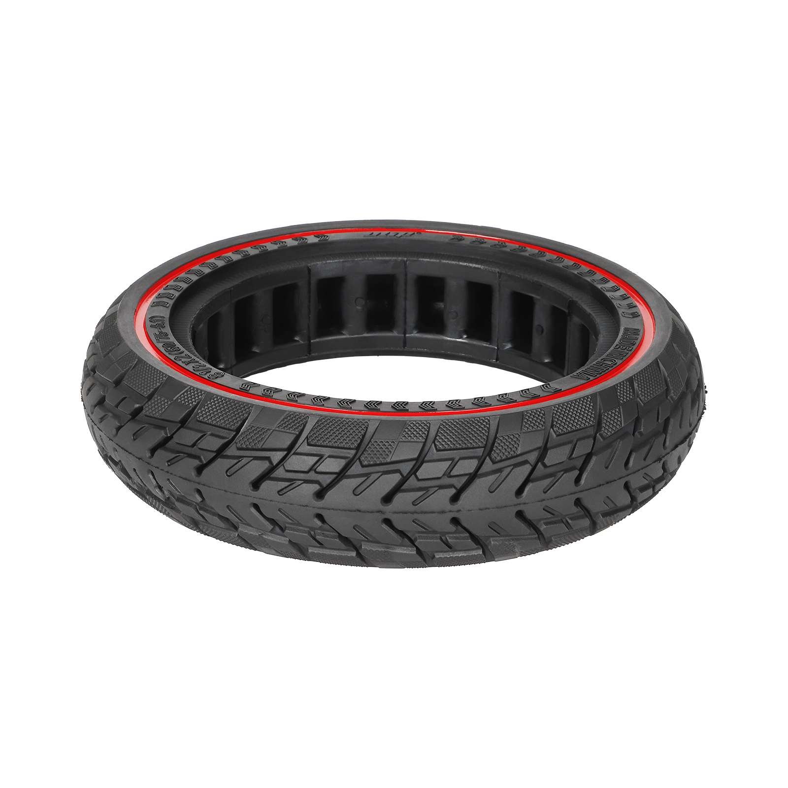 Ulip 8 1/2*2(50/75-6.1) Off-Road Solid Tire with Red Circle for Xiaomi Scooters 8.5 Inch Electric Scooter Wheel Tyre Accessories