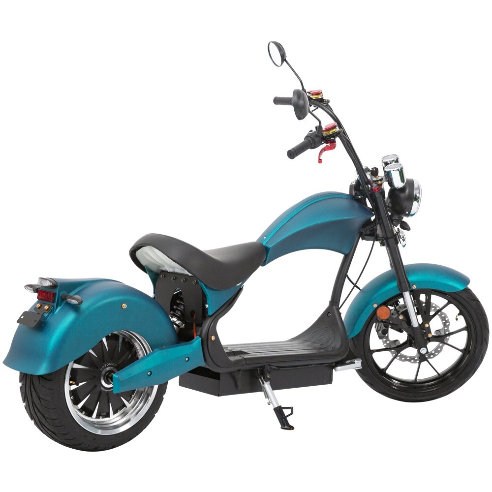 2000watts 60V Electric Scooter Long Mileage Two Wheel Electric Motorcycle Citycoco 2000 W