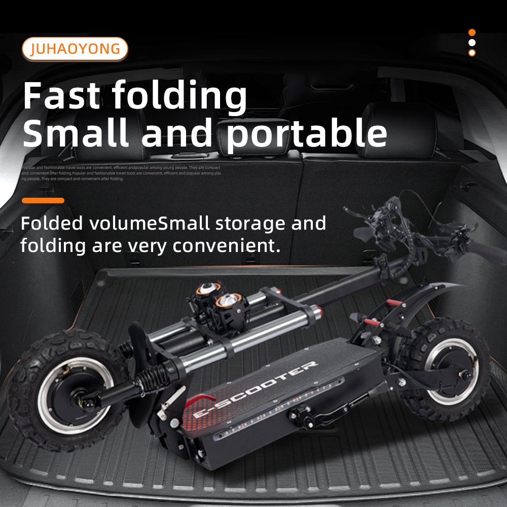 US Warehouse 3000W*2 60V 38Ah Powerful Electric Scooters Self-balancing Off Road E-Scooters for Adults