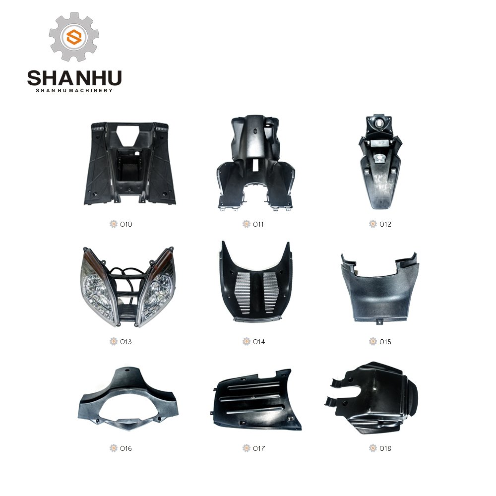 Accesorios de motos electric scooter plastic parts in taizhou chinese OEM manufacturing
