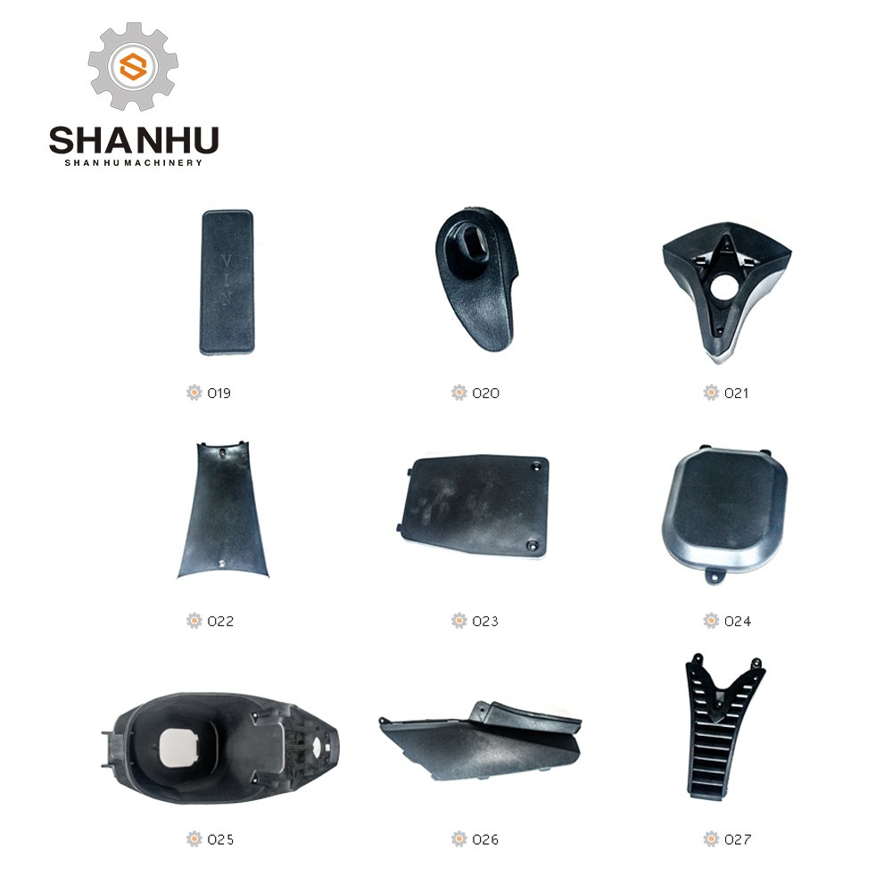 Accesorios de motos electric scooter plastic parts in taizhou chinese OEM manufacturing