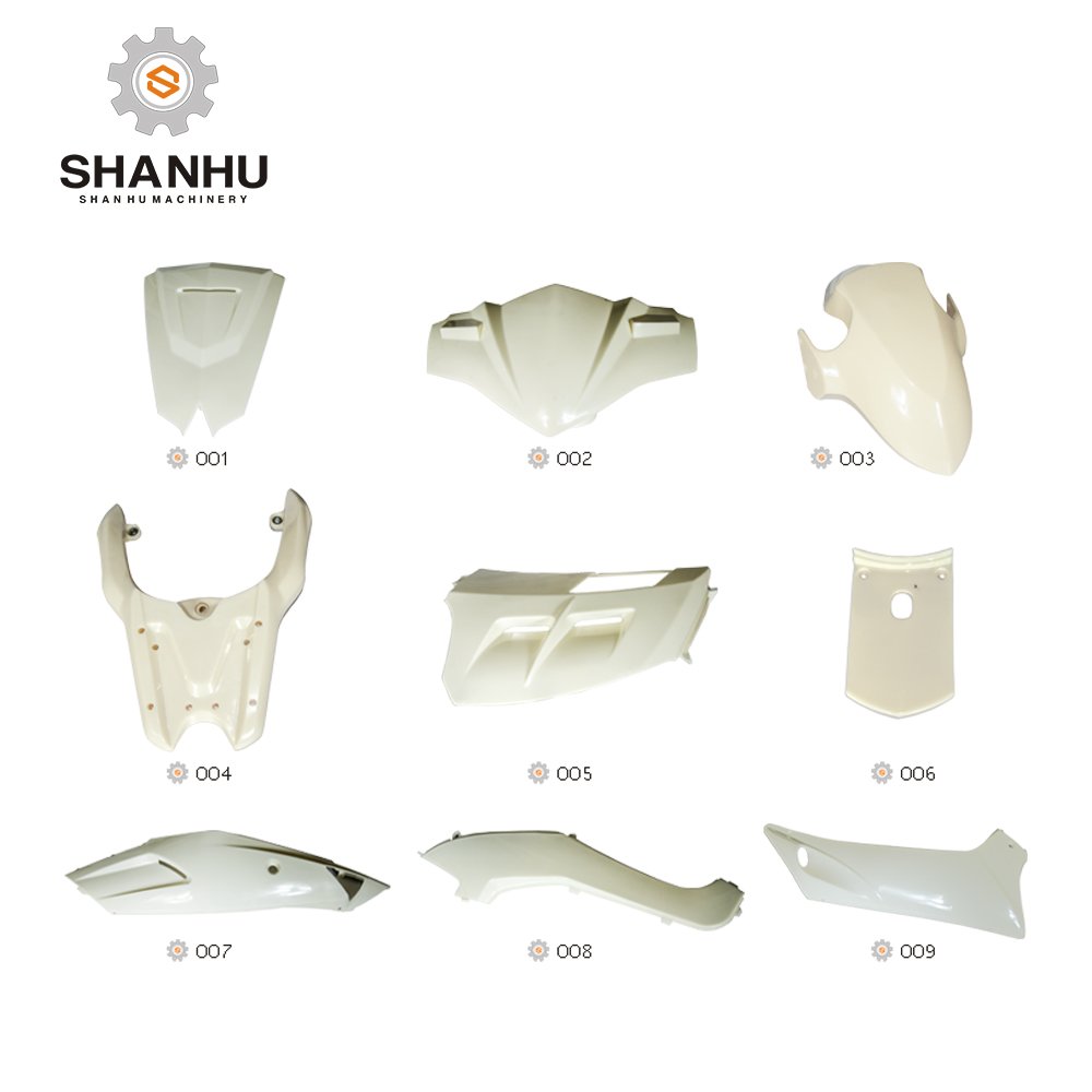 Accesorios de motos electric scooter plastic parts in taizhou chinese OEM manufacturing