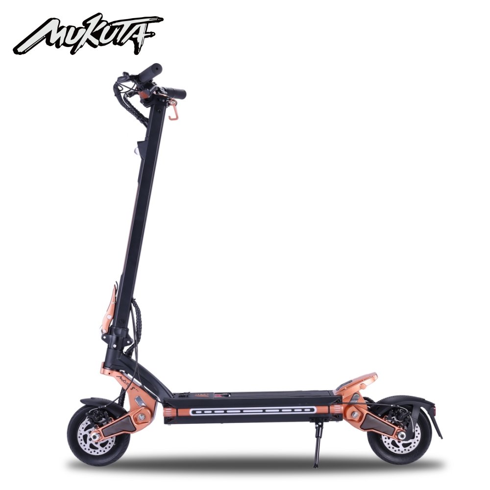 Mukuta 8 Plus Foldable Waterproof 15.8Ah 70Km 1200W 2 Wheel Adult Electric Scooters 48V Electric Scooter 80Kmh