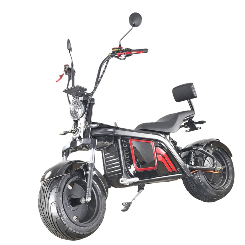 Factory Direct Eec 60V Electric Motorcycle Citycoco 2 Seats Phat Golf Electric Scooter