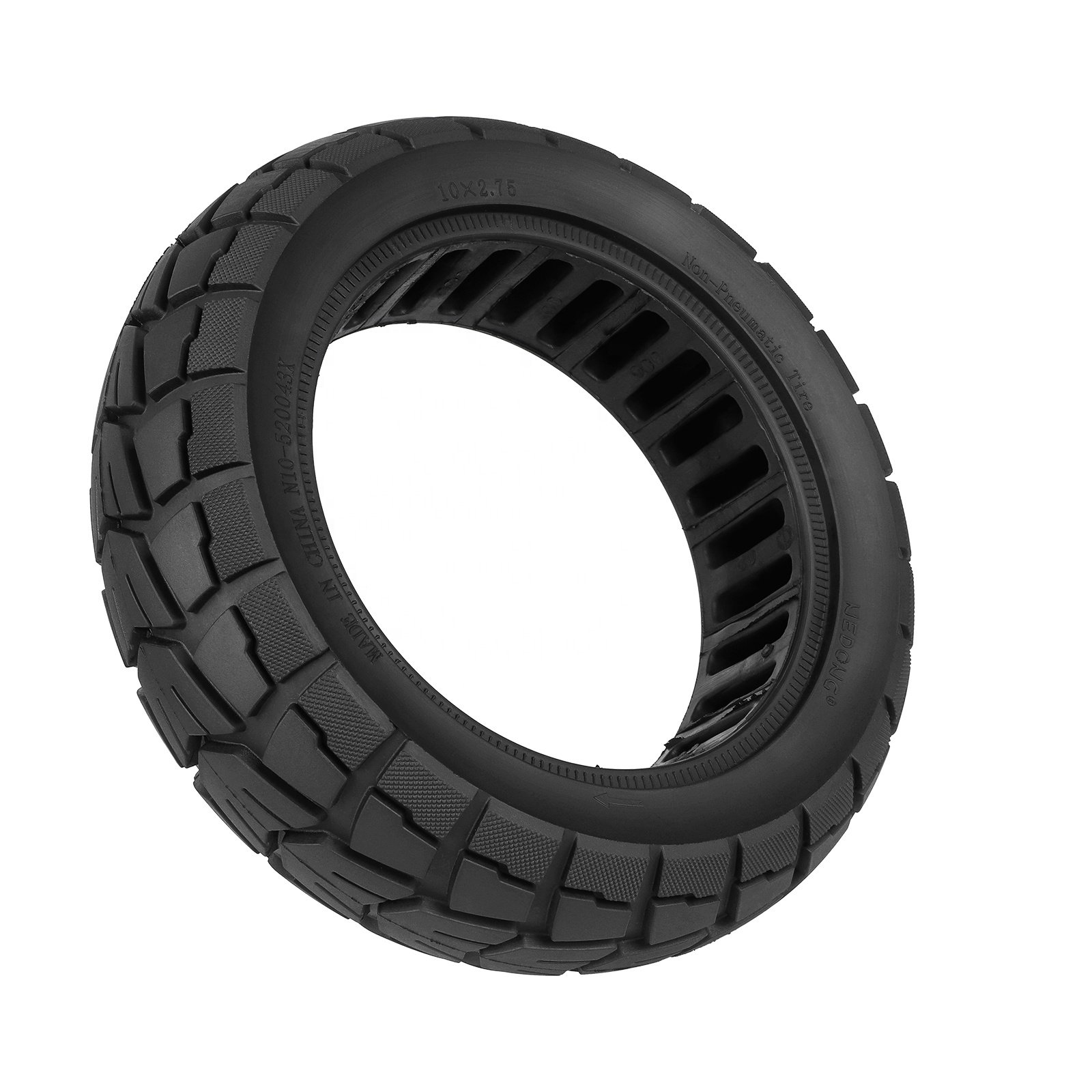 10 Inch Porous Solid Tire 10*2.75 For 70/65-6.5 Honeycomb Tire Wear-resistant For Electric Scooter Balance Car Accessories Parts