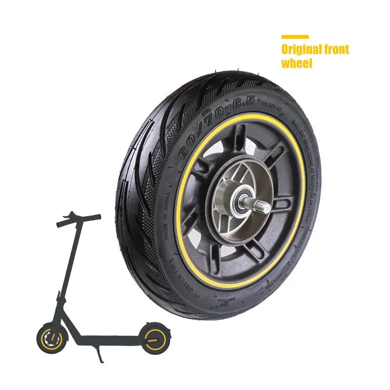 Direct sales Original Front Wheel Tires Assembly for Ninebot Max G2 Electric scooter Wheel Hub with Tires