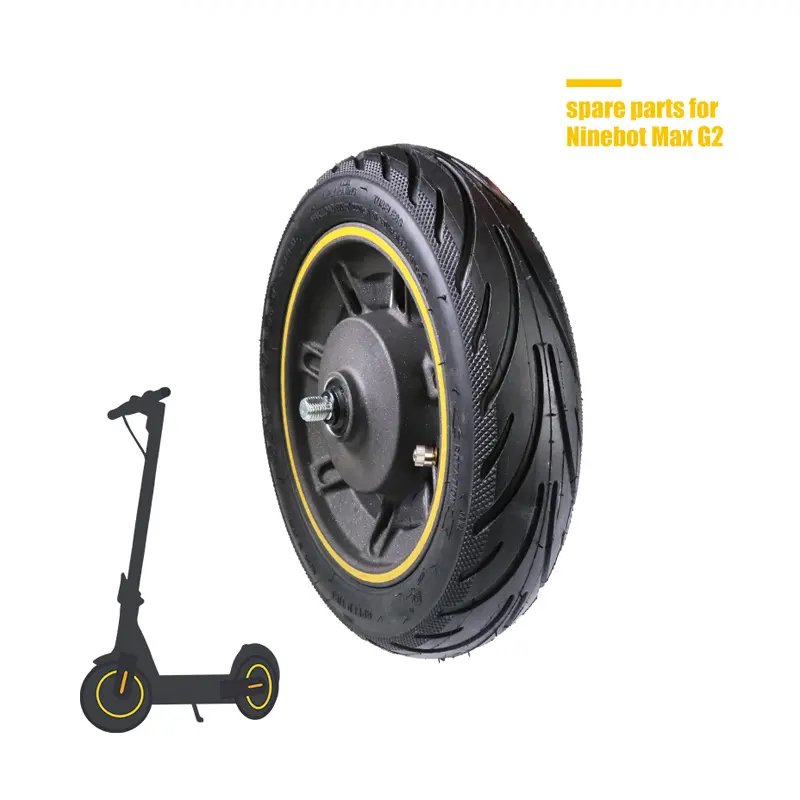 Direct sales Original Front Wheel Tires Assembly for Ninebot Max G2 Electric scooter Wheel Hub with Tires