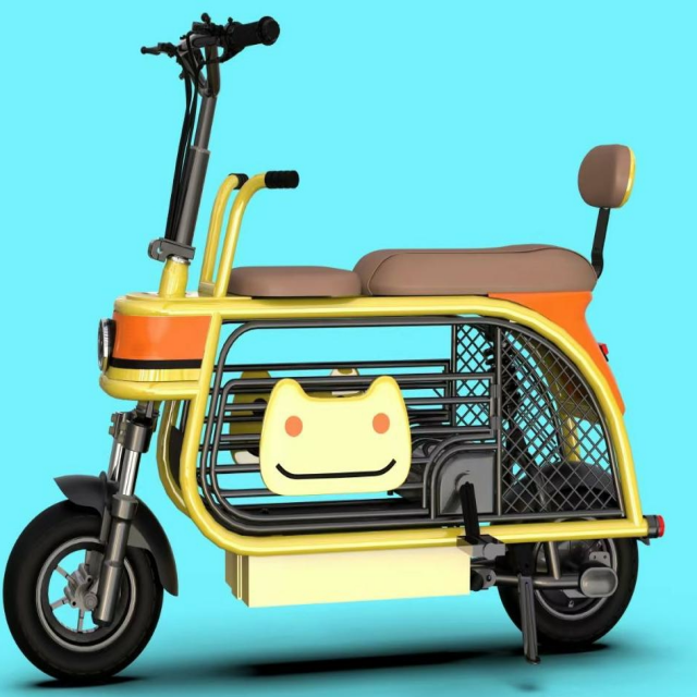 Wuxi china long range 350w electric cargo bicycle electric scooter electric motorcycle for adults two wheels