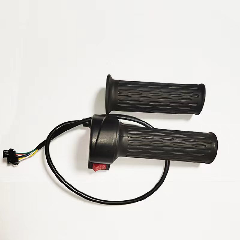Cheap 3 Gears Speed Switch e bike parts electric bicycle parts twist throttle handle for E-scooter parts