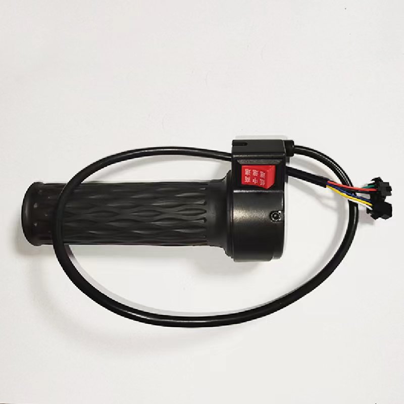 Cheap 3 Gears Speed Switch e bike parts electric bicycle parts twist throttle handle for E-scooter parts