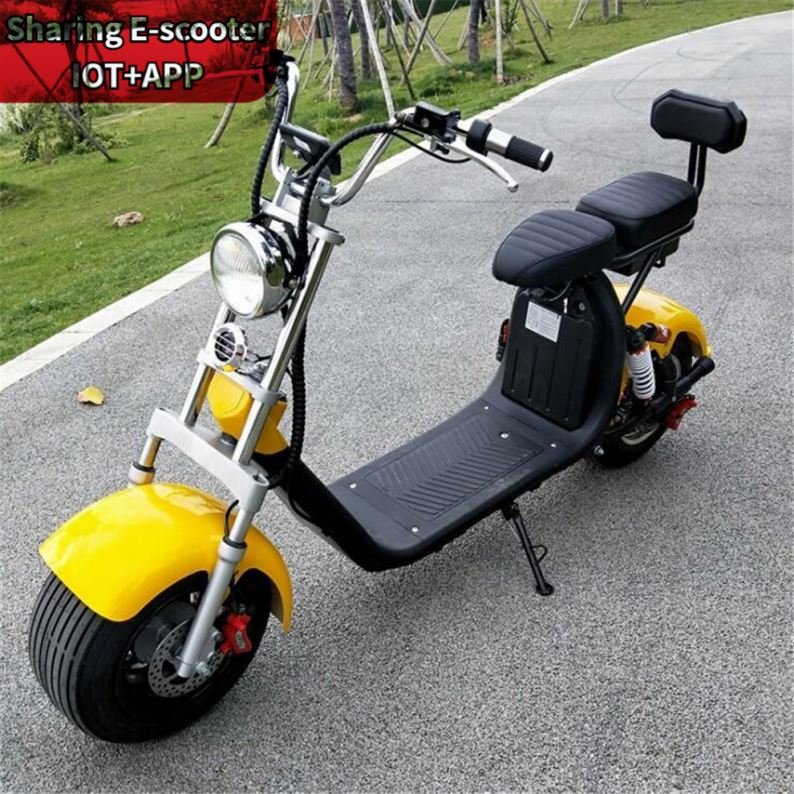 NEW Dropshipping Electric Scooter 2000W Electric Scooter Adult 60V 20Ah Lithium Battery For E Scooter 1500W citycoco