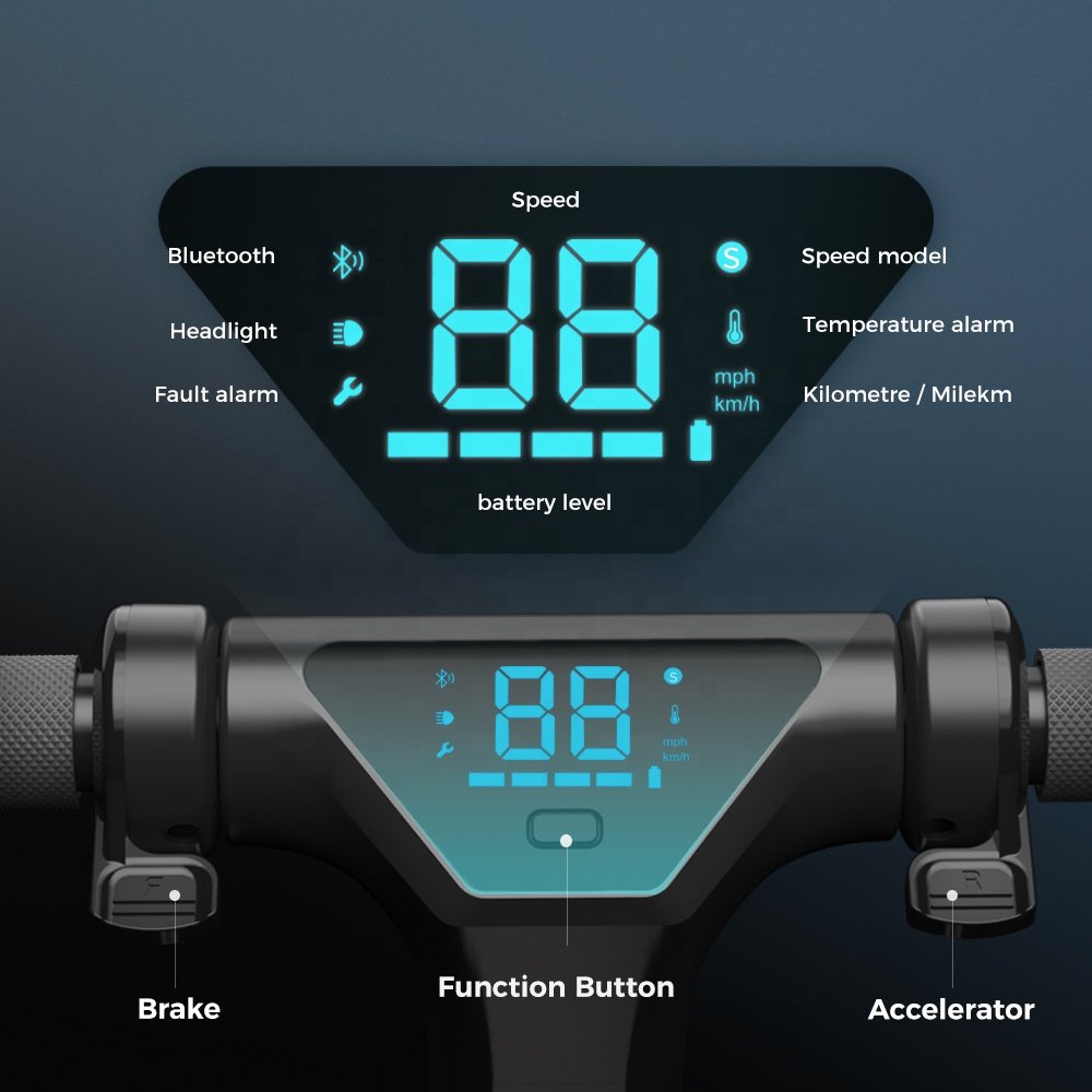 i8 350W Electric Scooter 6Ah 25km/h 8.''Tires Extra-Long Range Fold E-Scooter