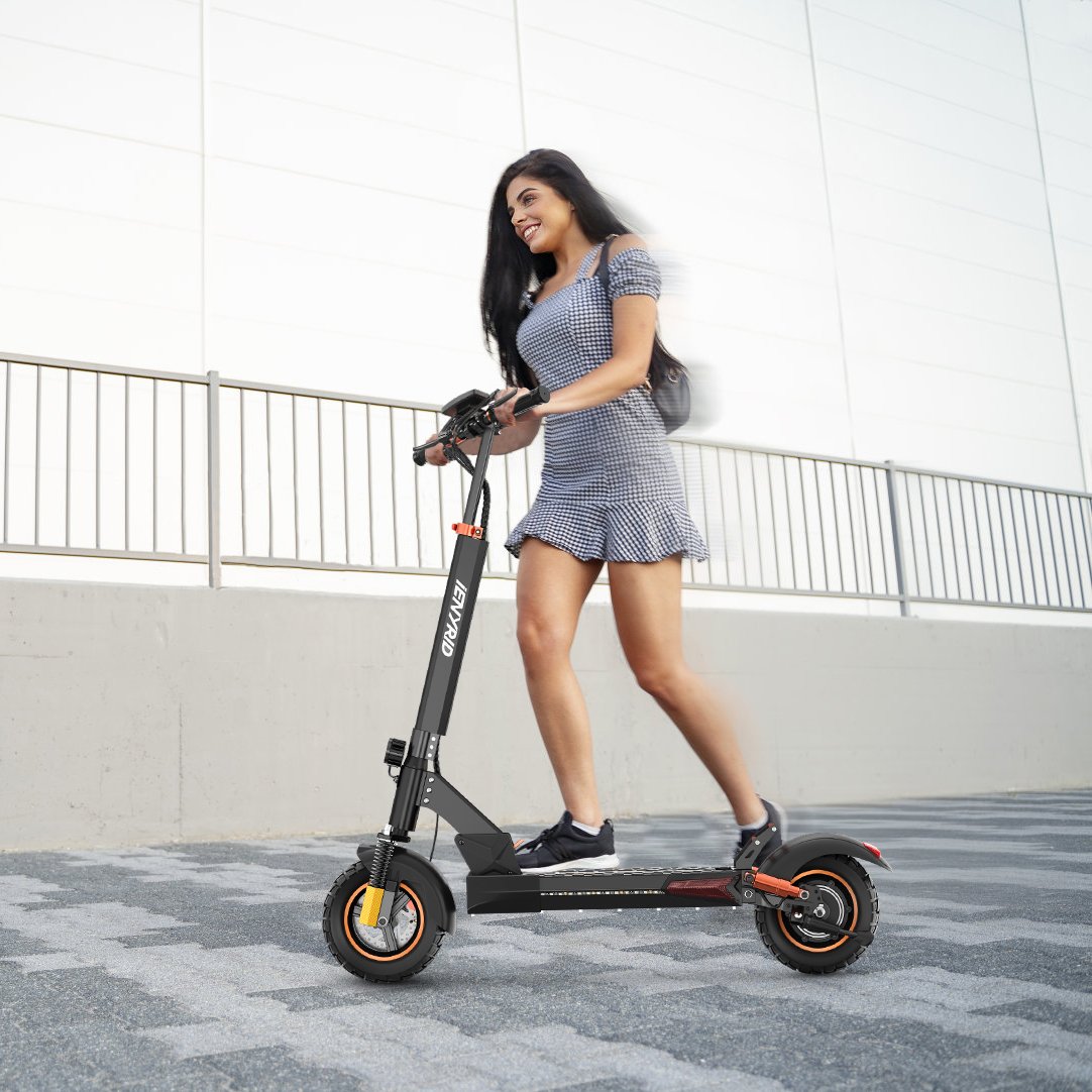 IENYRID M4 PRO S+ 10inch 800W Electric Scooter Electric Kick Scooters Off Road Folding Unisex 48V 18650 Lithium Battery 150 Kg
