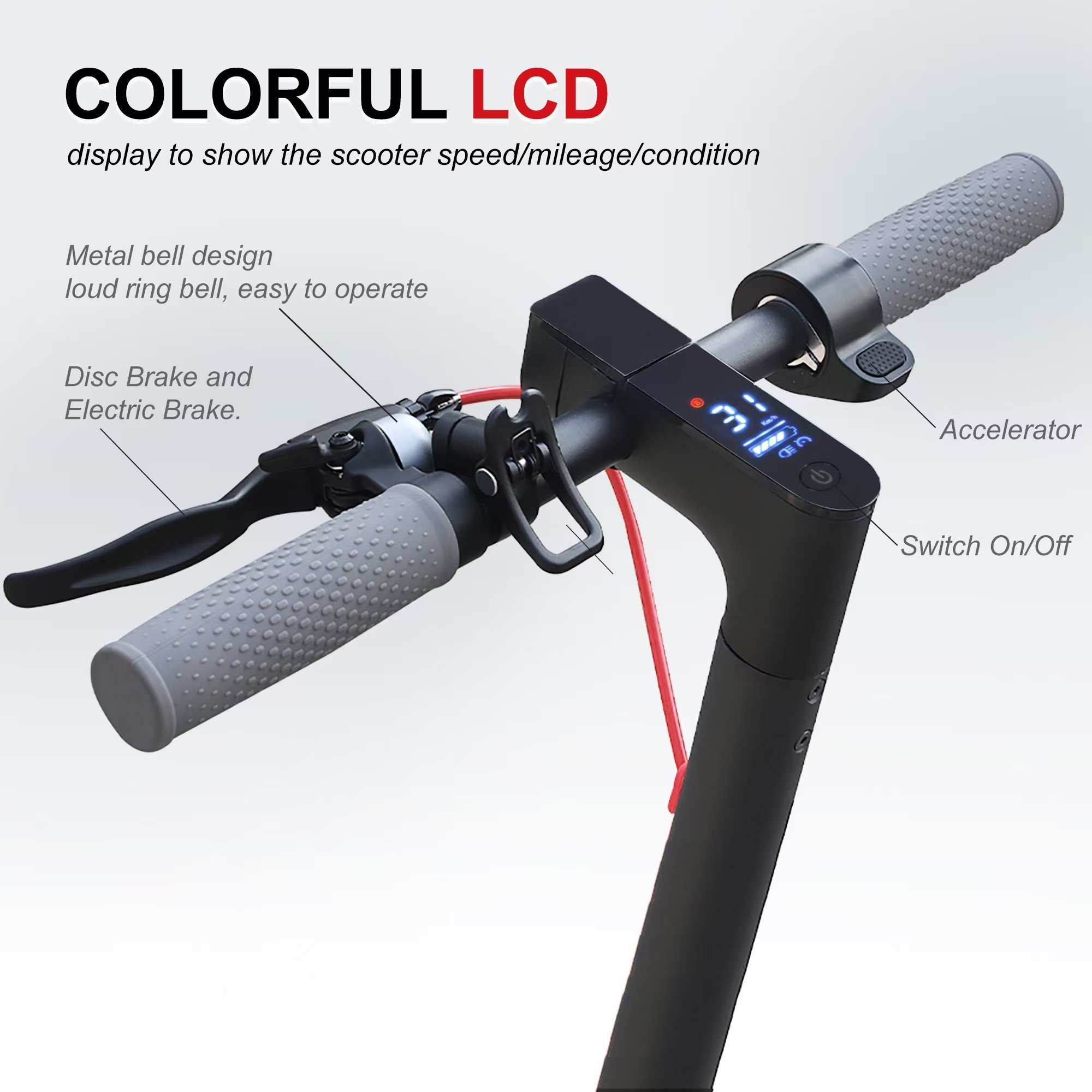 Factory wholesale price OEM 350W electric scooter 8.5 inch 2 Wheels m365 solid tire vacuum tire electric scooter 7.8ah 10AH