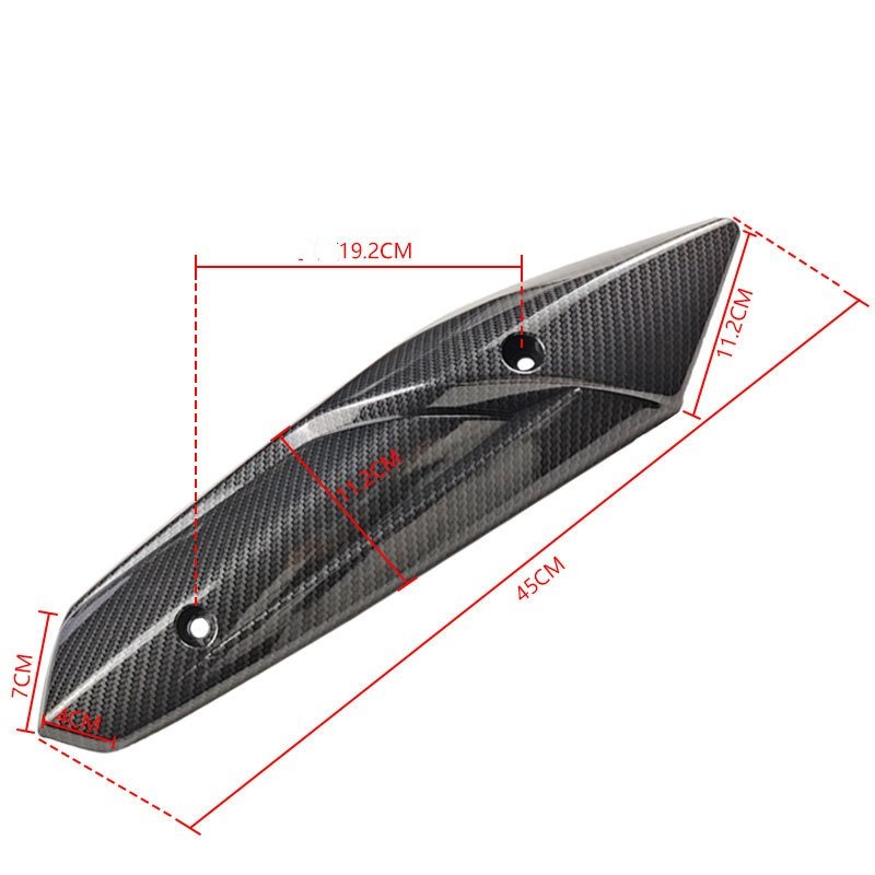 Universal Anti-Scald Exhaust Pipe Cover for Street Bike Scooter Dirt Bike Motorcycle Accessories Motor Conversion Parts