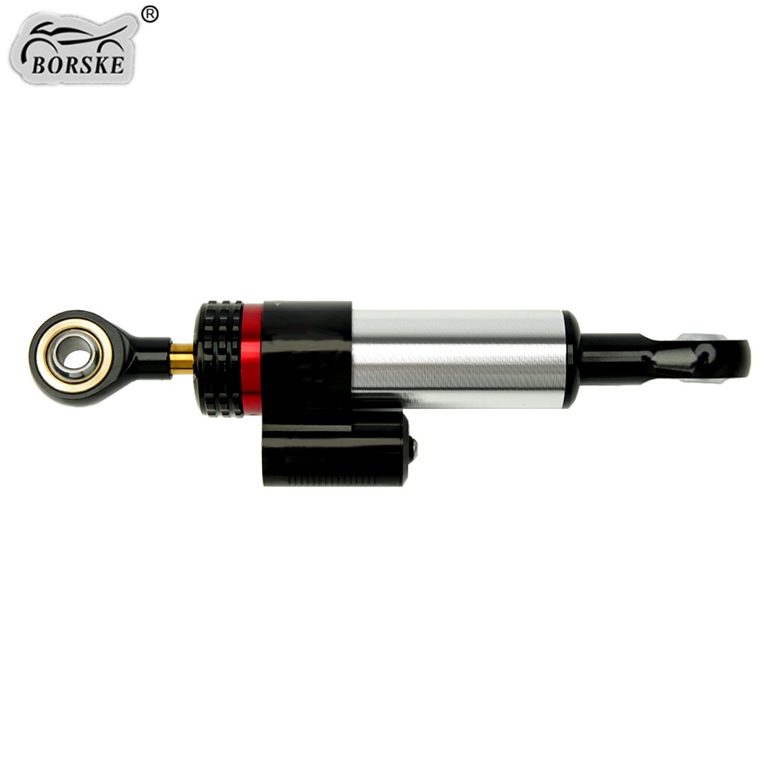 207mm Universal Motorcycle Adjustable Steering Damper Stabilizer For Motorcycle Scooter