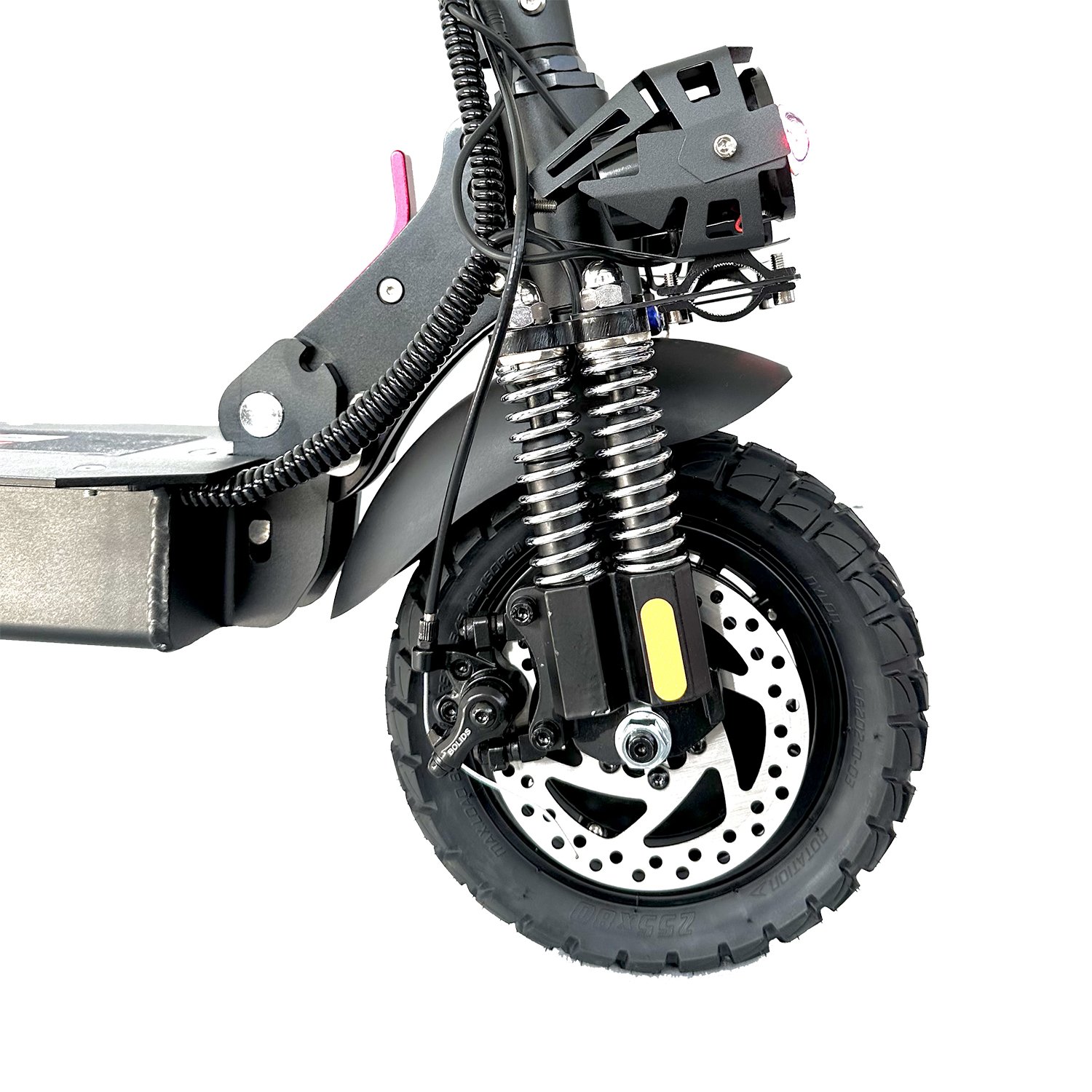 Fast 21Ah lithium battery 48v 10inch dual motor 2400w electric scooter with disc brake for adults