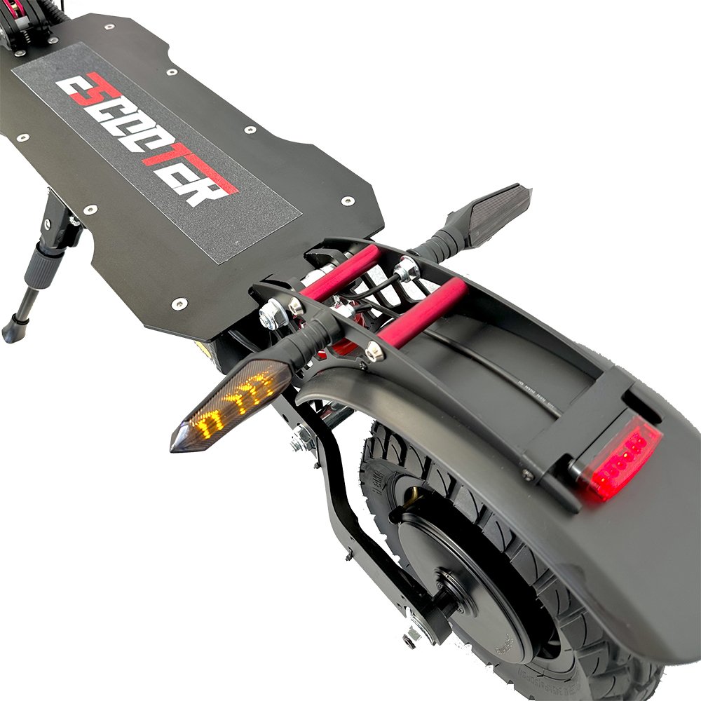 Fast 21Ah lithium battery 48v 10inch dual motor 2400w electric scooter with disc brake for adults