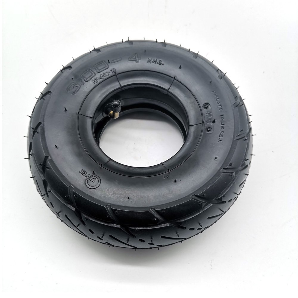 3.00-4 Scooter Tire Inner Outer Tubes Replacement Parts For Mini Folding Scooter