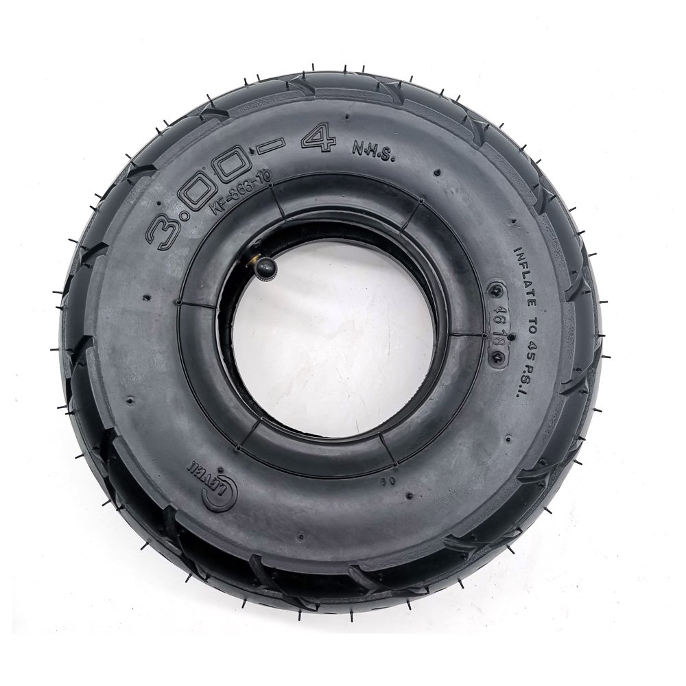 3.00-4 Scooter Tire Inner Outer Tubes Replacement Parts For Mini Folding Scooter