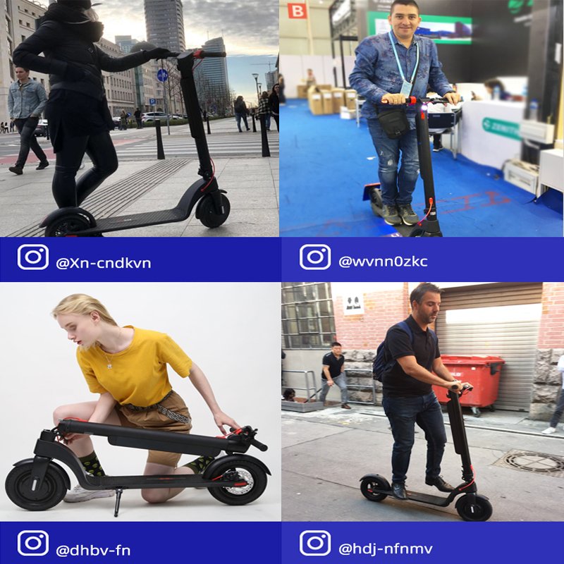 Europe Warehouse Powerful Scuter 500 Watt Trotinette Electrique Patinete E Scooter Electric Scooter 36V 10ah escooter for adults