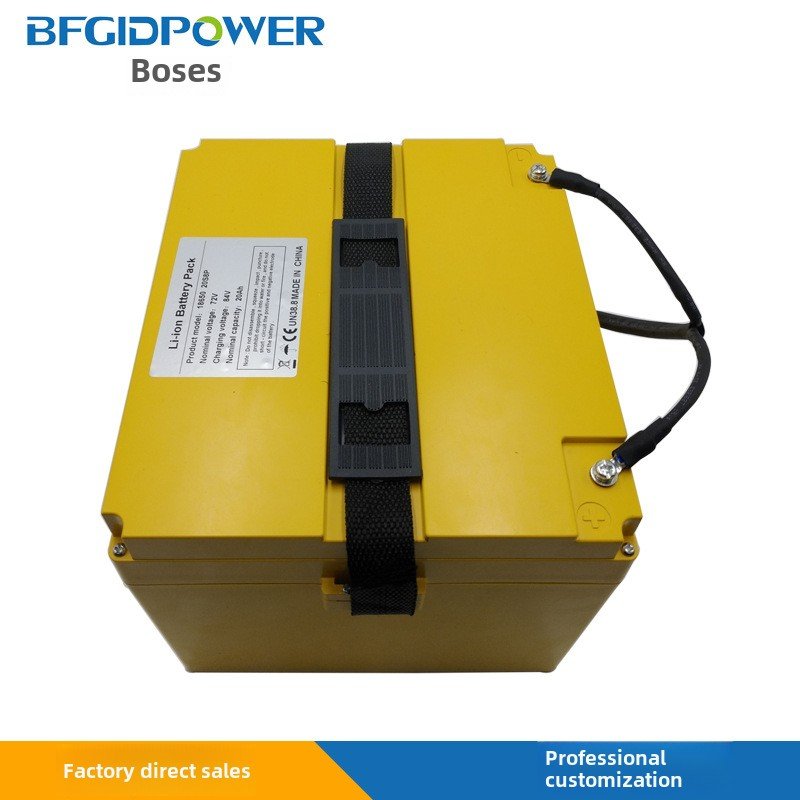 Manufacturer-Produced 72v20ah High Capacity Battery For electric scooter For Men Electric Wheelchair Scooter For Elderly