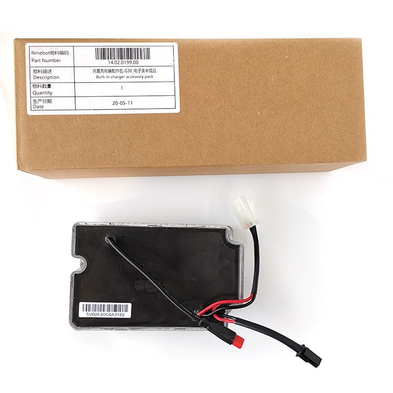 New Image Original Built-in Charger Accessory Kit For MAX G30 Electric KickScooter Skateboard Assembly Scooter Battery Charger