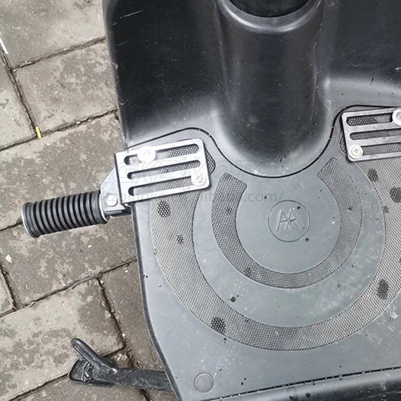 Scooter modification lengthened non-slip footrests motorcycle aluminum alloy footrests body decoration accessories