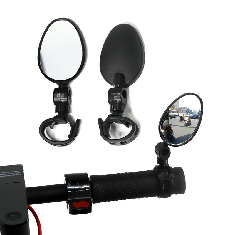 1/2x 360 Rotating Rear view Mirror For Mijia M365 Electric Scooter Back Wing Reflector Parts Electric Scooter Rearview Mirror