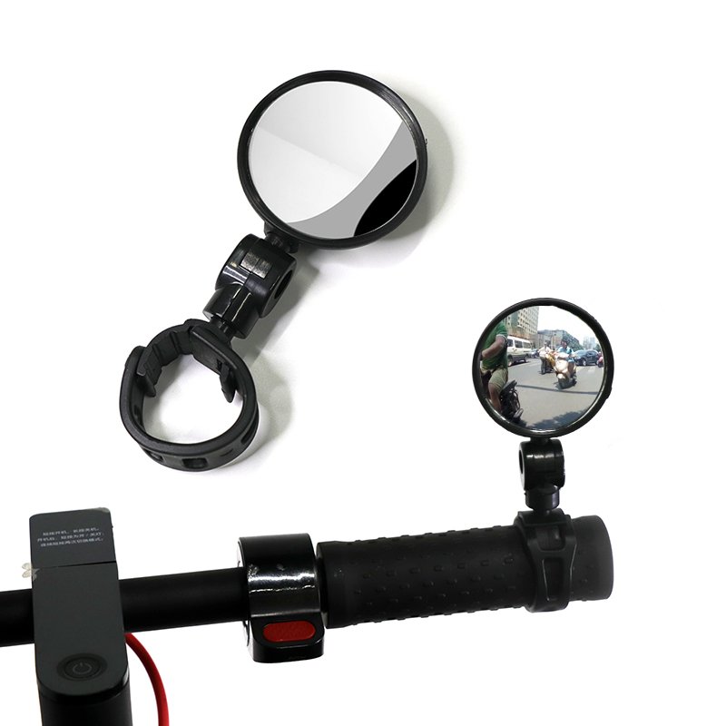 1/2x 360 Rotating Rear view Mirror For Mijia M365 Electric Scooter Back Wing Reflector Parts Electric Scooter Rearview Mirror