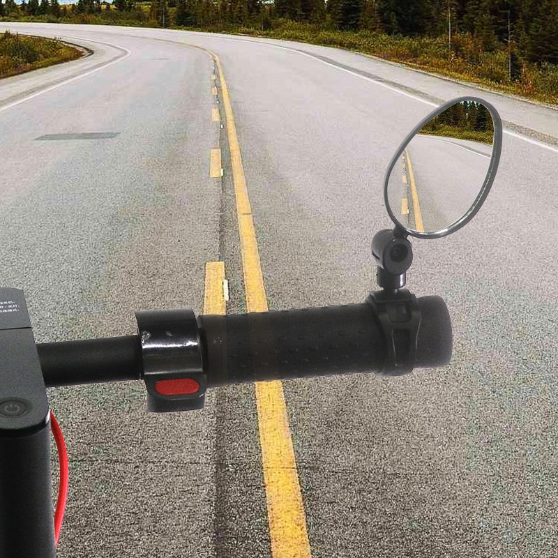 1/2x 360 Rotating Rear view Mirror For Mijia M365 Electric Scooter Back Wing Reflector Parts Electric Scooter Rearview Mirror