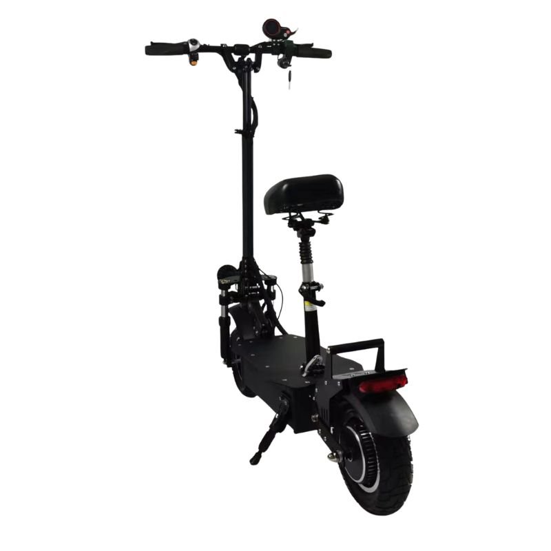 Factory fast self-balancing foldable fat tire adult electric scooter with detachable seat