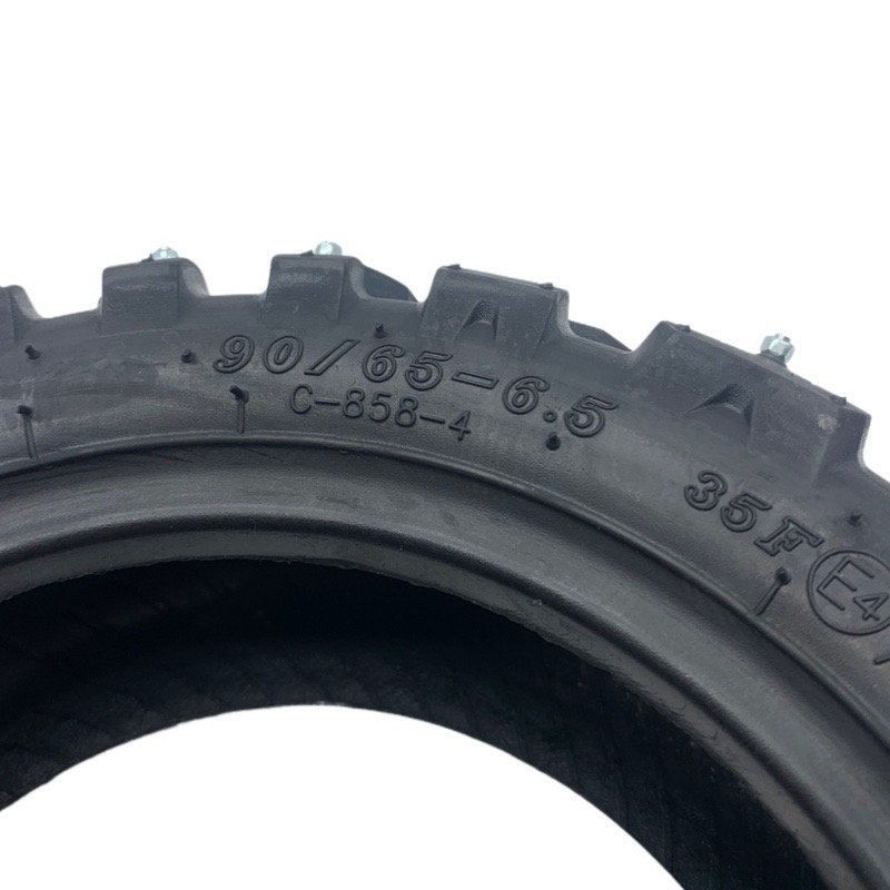 11 Inch Tubeless Tire 90/65-6.5 Winter Snow Ice Studded Tire for Kaabo Wolf Warrior 11 X King GT Zero 11X Electric Scooter Parts
