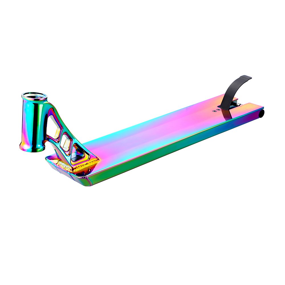 Huoli Professional Scooter Parts Decks Aluminium Oem Custom Scooter Chassis Freestyle Pro Trick Street Scooter Deck