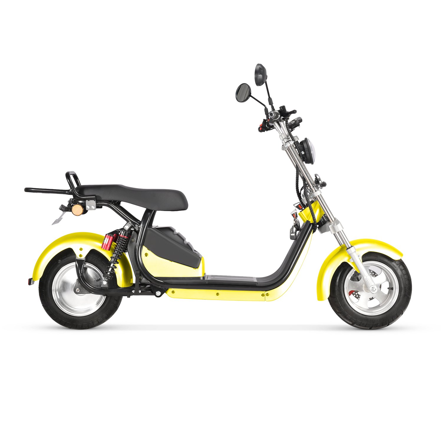 Amoto new style 1500w eec/coc electric scooters removable battery citycoco electric motorcycle