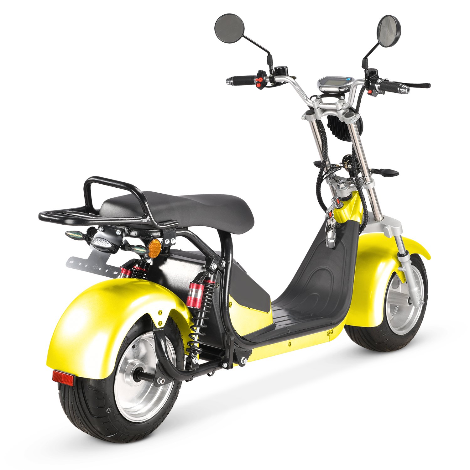 Amoto new style 1500w eec/coc electric scooters removable battery citycoco electric motorcycle