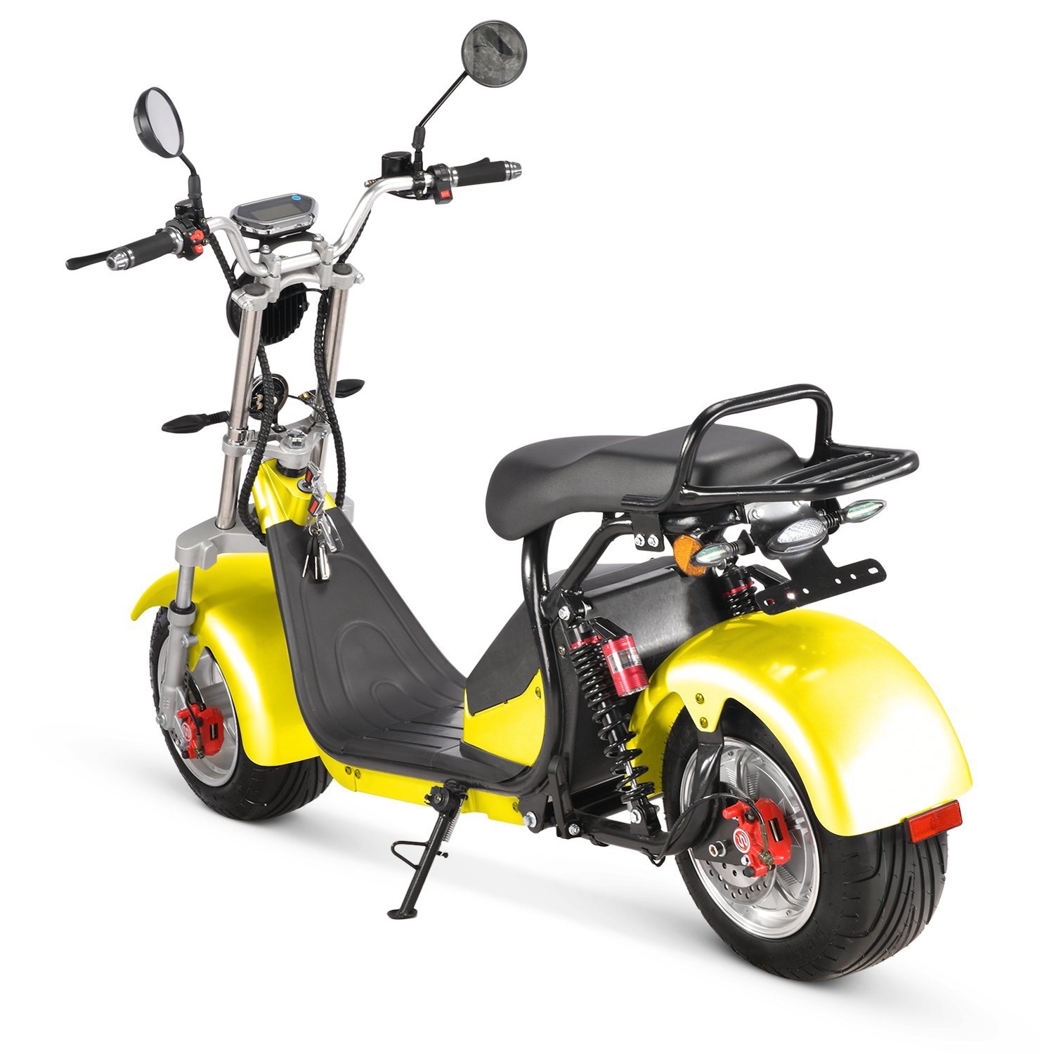 Amoto new style 1500w eec/coc electric scooters removable battery citycoco electric motorcycle