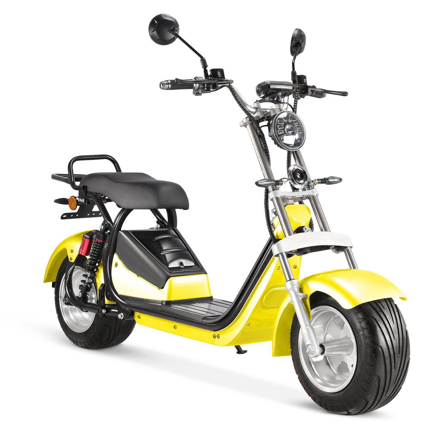 Amoto new style 1500w eec/coc electric scooters removable battery citycoco electric motorcycle